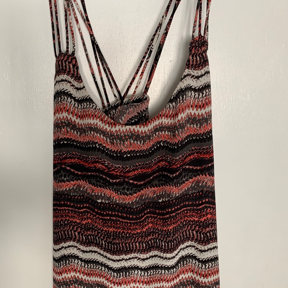Flowy, strappy tank.